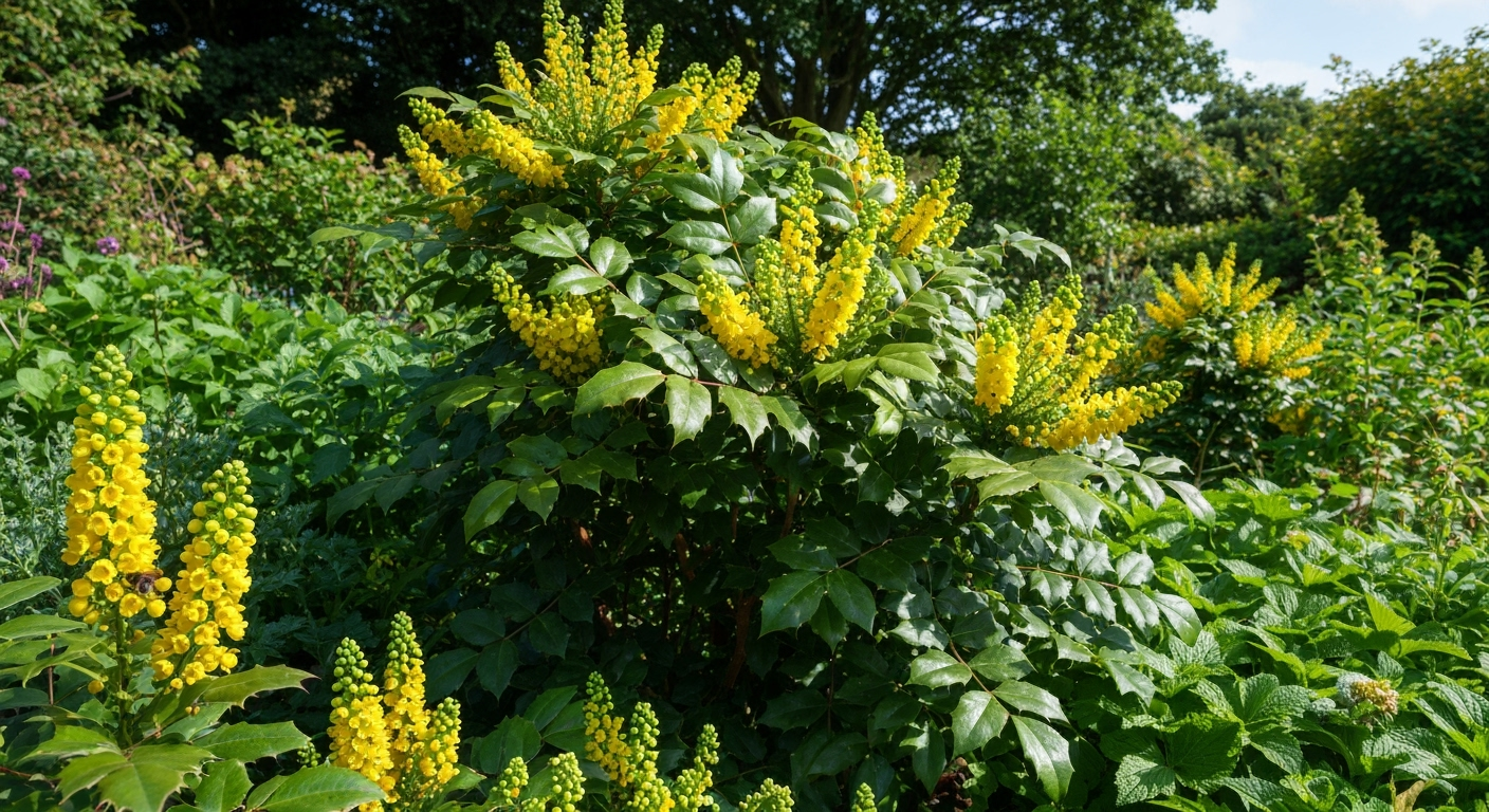 Mahonia - jak kwitnie i jak ją pielęgnować?