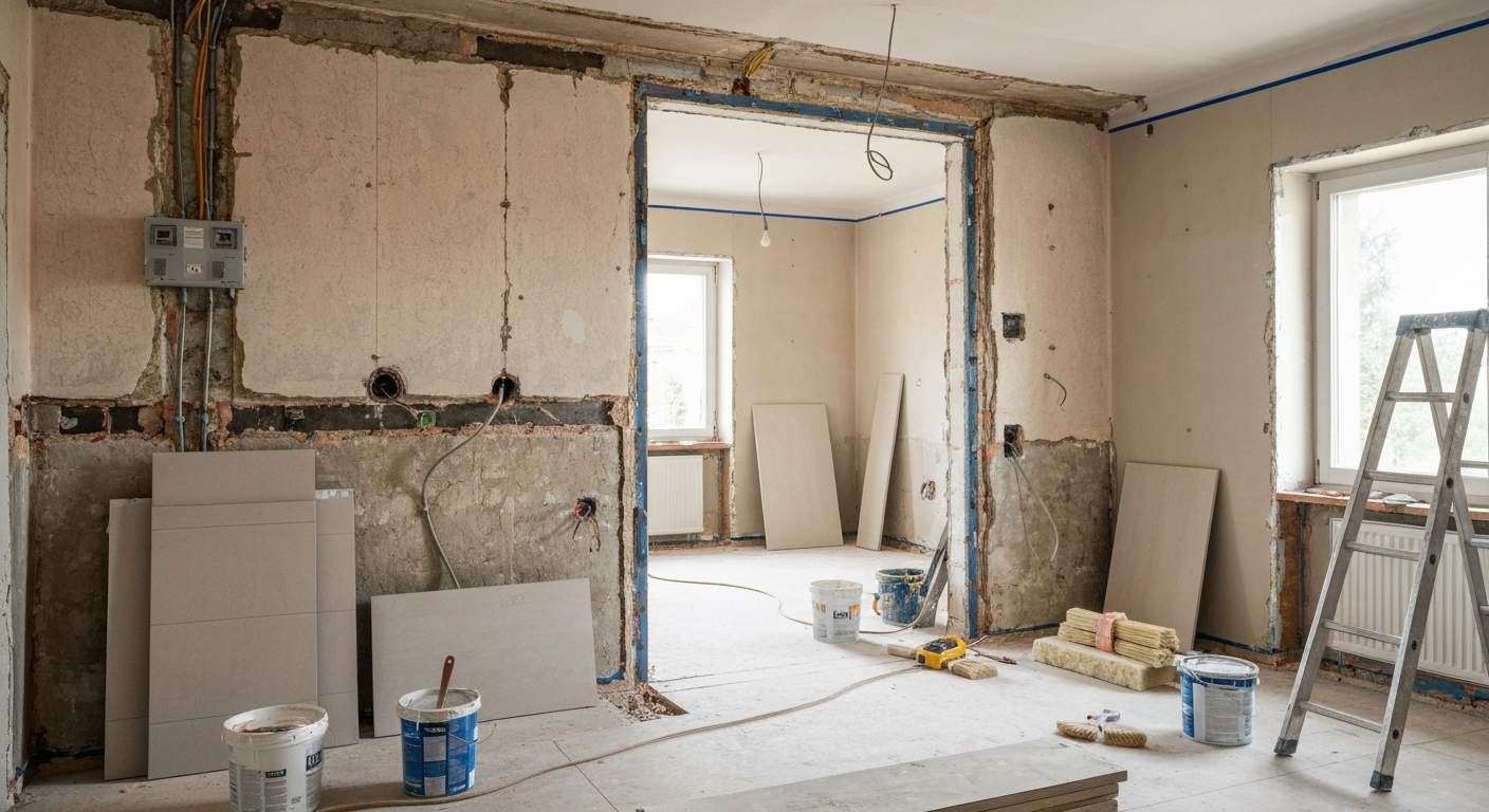 Ile kosztuje remont domu 100m2? Średnie ceny i co na nią wpływa