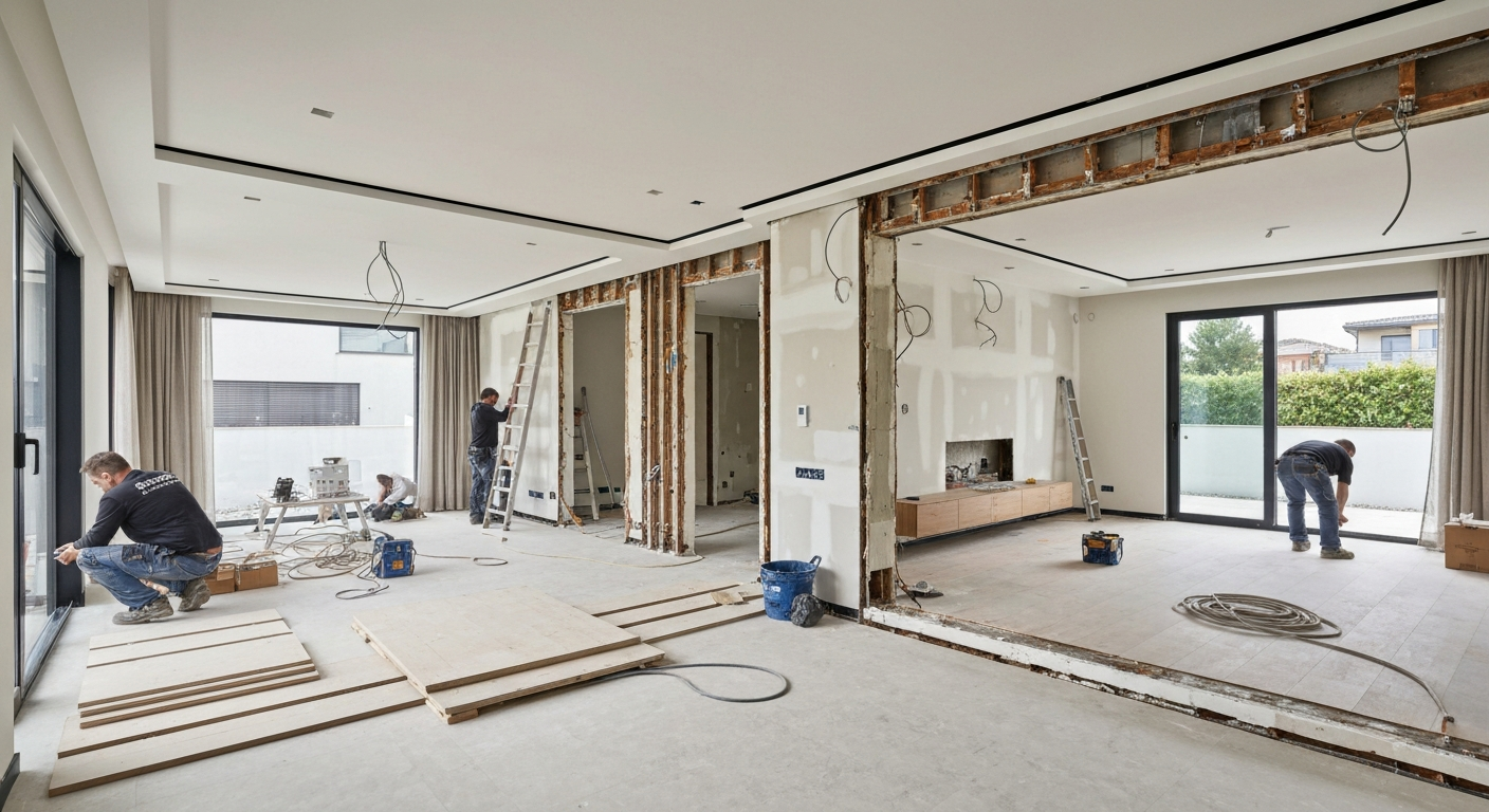 Ile kosztuje remont domu 100m2? Średnie ceny i co na nią wpływa 2