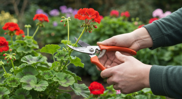 Jak przycinać geranium? Praktyczny poradnik